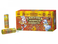 Хлопушка с золотым конфетти Хлопушки купить в Североморске | severomorsk.salutsklad.ru