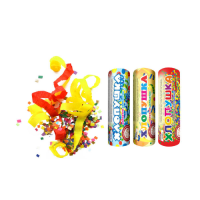 Набор ( 3конф.+3серп.) Набор хлопушек купить в Североморске | severomorsk.salutsklad.ru