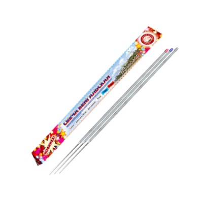 Триколор 300 мм. Бенгальские огни цветные купить в Североморске | severomorsk.salutsklad.ru