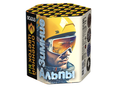 Зимние Альпы Батарея салютов купить в Североморске | severomorsk.salutsklad.ru