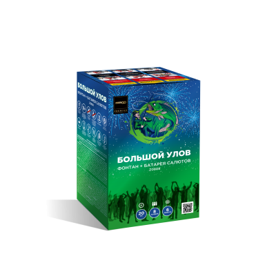 Большой улов Фонтан фейерверк купить в Североморске | severomorsk.salutsklad.ru