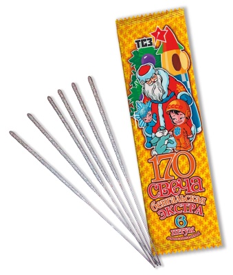 170 мм. Экстра Бенгальские огни купить в Североморске | severomorsk.salutsklad.ru