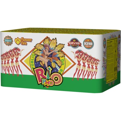 Рио S Батарея салютов купить в Североморске | severomorsk.salutsklad.ru