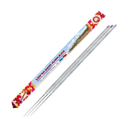 Триколор 400 мм. Бенгальские огни цветные купить в Североморске | severomorsk.salutsklad.ru